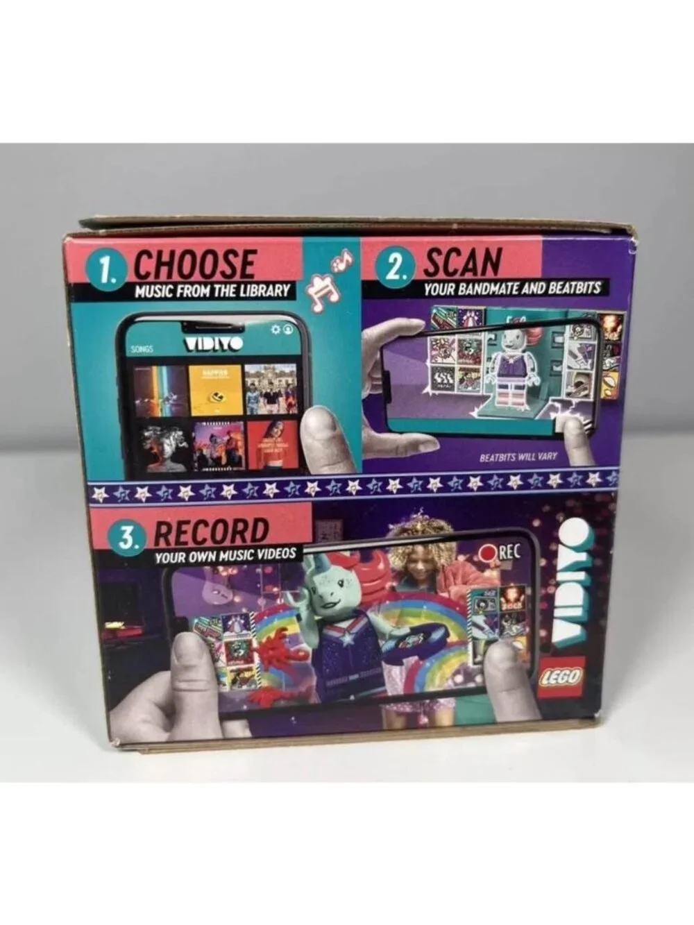 LEGO Unicorn DJ BeatBox VIDIYO (43106) Music Video Maker, 84 Pieces. New and sea